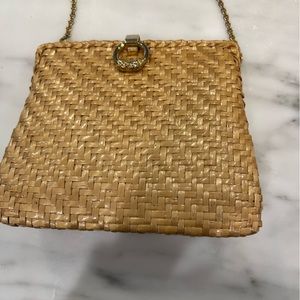 Vintage Rodo wicker shoulder bag